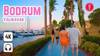 BODRUM Yalıkavak - Türkiye 🇹🇷 4K Walk in the Luxury Monaco of Turkey