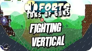 Forts Multiplayer 3v3 Gameplay Cliffs 3v3, Fighting Vertical