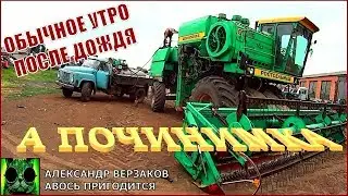 Началось в колхозе утро 5/12. Обычное утро после дождя.