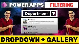 How to Filter a Gallery Based on Dropdown - Power Apps Tutorial