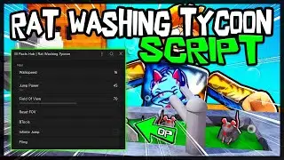 PASTEBIN | Rat Washing Tycoon Script [2023] So OP ✔️