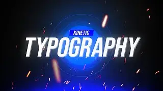 Kinetic Typography in After Effects 