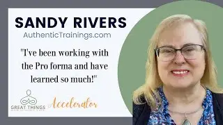 Sandy Rivers - Pro Forma Testimonial