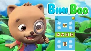 Bimi Boo Farm #3 Match the Pet Flashcards | Bimi Boo Games for Toodlers | For Kids Education FZ  LLC