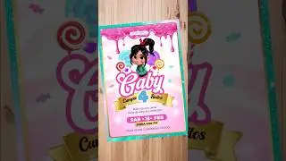 Invitacion digital de cumpleaños de la princesa vanellope de disney