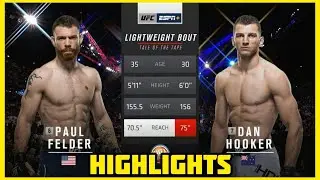 PAUL FELDER VS DAN HOOKER HIGHLIGHTS