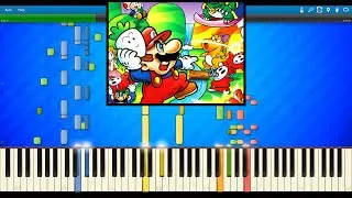 Super Mario Bros. 2 - Overworld Theme Synthesia