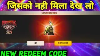 FREE FIRE REDEEM CODE || HOW TO GET BLACK TORTOISE BUNDLE || 7 JUNE REDEEM CODE TODAY