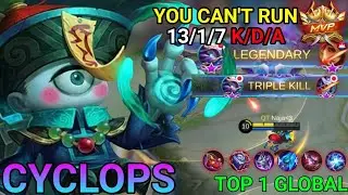 you can't run! | best build cyclops 2021| cara main cyclops terbaru 2021 | top 1 global [Naja]