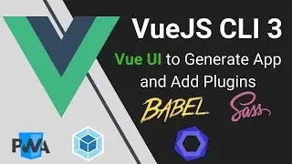 VueJS CLI 3 Full Project #3 - Generate with Vue UI