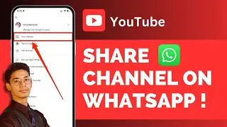 How To Share YouTube Channel Link On WhatsApp !