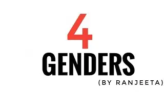 There Are Four Genders | Masculine,Faminine,Neuter & Common Gender | Learn English Throw Way2english