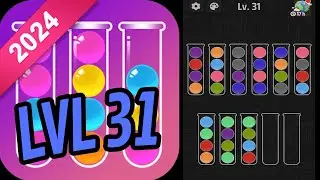 Ball 🏅 BALL SORTPUZ 🧪 LEVEL 31 🧩 Gameplay Walkthrough31