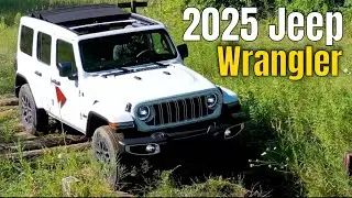 New 2025 Jeep Wrangler Off-Roading