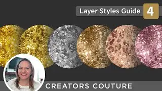 Photoshop Layer Styles Tip: How to change metallic gold into Rose Gold, Silver, & Copper