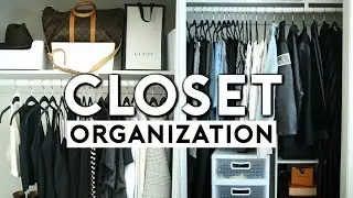 SMALL CLOSET ORGANIZATION + AFFORDABLE CLOSET STORAGE IDEAS 2018 | Nastazsa