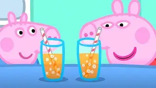 Peppa Pig Enjoys a Cold Drink 🐷 | Peppa Pig | Full Episodes | Cartoons for Kids