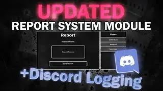 UPDATED | Roblox report system with Discord webhook logging!