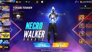 New Necro Walker Bundle in Token Tower Event Free Fire