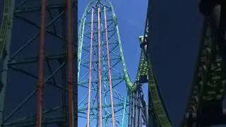 Самая высокая дроп-башня в МИРЕ!😨Американские Горки #kingdaka #zumanjaro #sixflags  #newjersey #roll