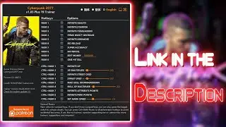 Cyberpunk 2077 Mod Menu Trainer