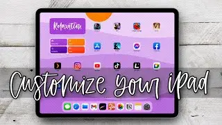 iPad Homescreen Customization | Aesthetic, Productive & Easy! MUST DO!