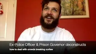 How police SHOULD deal with crowds breaking curfew