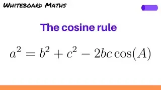 The cosine rule