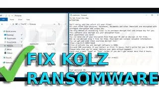 Kolz Ransomware : Cara menghapus dan mencegahnya