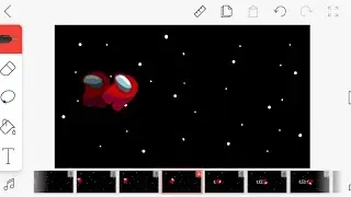 Among Us Animation on Flipaclip (Animation Process)-Flipaclip Animation Tutorial (among us)