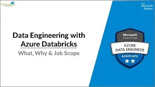 𝐅𝐑𝐄𝐄 𝐂𝐋𝐀𝐒𝐒 𝐎𝐧 Data Engineering with Azure Databricks, What, Why & Job Scope?