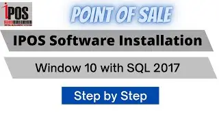 ipos software installation on window 10 with sql 2017 || Mansoor Anwar || (Urdu)