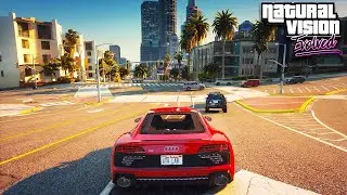 Лучший графический мод для GTA 5 RP в 2025 году! Natural Vision Evolved как установить правильно GTA
