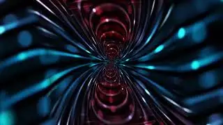 spider tunnel animation video | neon light background | moving light backdrop