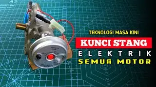 KEAMANAN MOTOR TERKINI | KUNCI STANG ELEKTRIK DENGAN REMOTE CONTROL