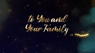 Christmas Magic Wishes templates After Effects » fafter effects templates   2022