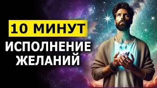 Всего 10 минут и Ваше ЖЕЛАНИЕ станет РЕАЛЬНОСТЬЮ / космическая музыка