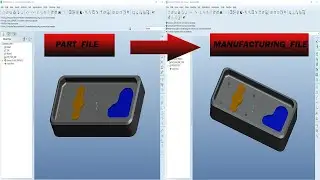 How to Open PART File in Manufacturing Module in PRO E 5.0||Manufacturing in PRO E||Pro e Tutorial