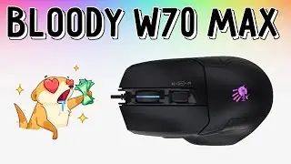 Обзор Bloody W70max. Игровая мышка с 2 колесиками