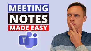 Meeting notes in Microsoft Teams