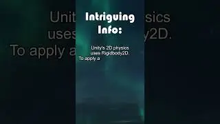 2D Physics in Unity: Upward Forces with Rigidbody2D