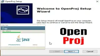 How to Download & Install Java , Openproj on windows 10,11.