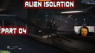 Alien Isolation - 04 - Survival Time - Dlive Stream