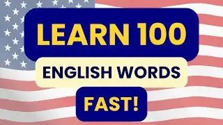 ⚡ Learn 100 English words FAST!