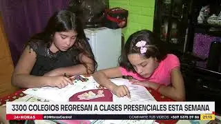 Inicio año escolar 2021: 3.300 colegios retornan a clases presenciales esta semana