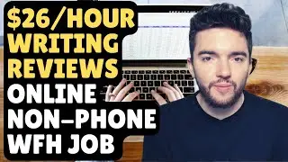Make $26/HOUR WRITING REVIEWS Online! Non-Phone Work-From-Home Job Hiring NOW 2022