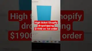 Shopify dropshipping 