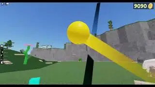 Бросаем вещи и людей в roblox