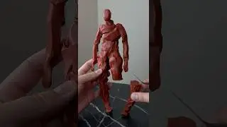 Wooow Art😱wooow Sculpture😱 #plasticine #clayart #sculptor #artprocess #art #sculpture #500k