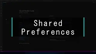 Shared Preferences - Flutter Package